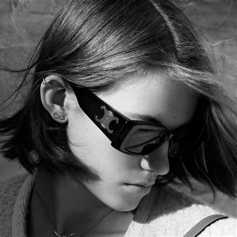 celine triomphe xl 01 sunglasses|TRIOMPHE XL 01 SUNGLASSES IN ACETATE .